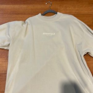 Fear of God Essentials wheat relaxed sweatshirt